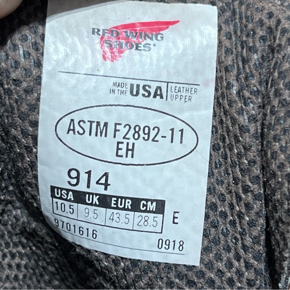 Red Wings Supersole 2408 Work Boots - Picture 8 of 10